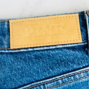 Wide-Leg Blue Denim Jeans